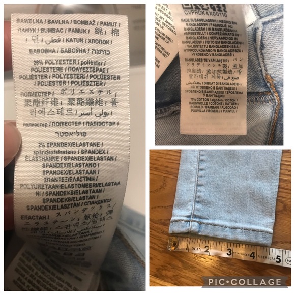 Guess high waist distressed skinny jeans size 27 - Picture 10 of 14